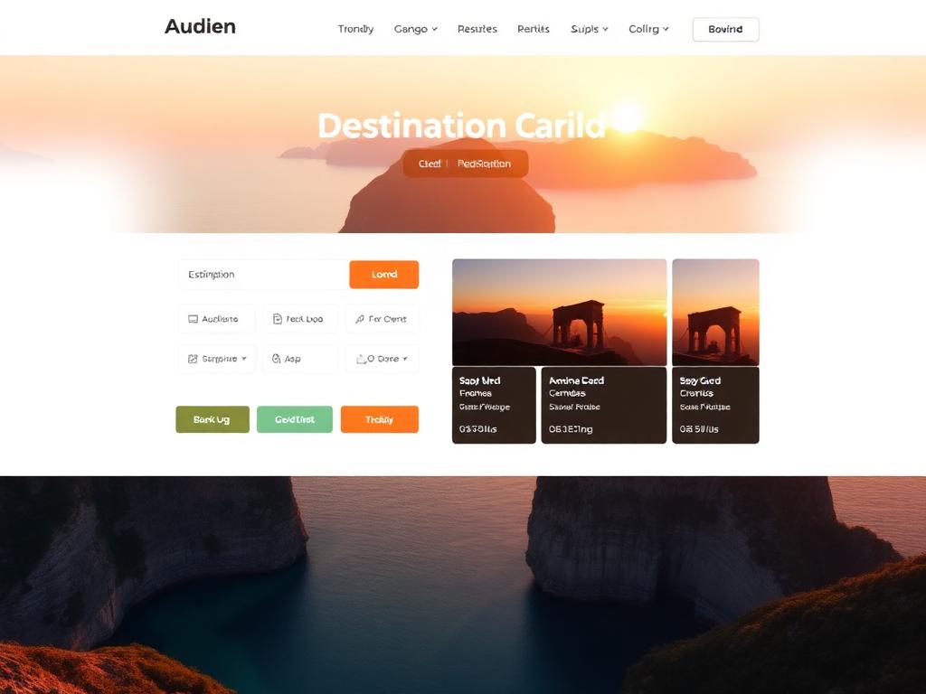 Audien Travel project preview